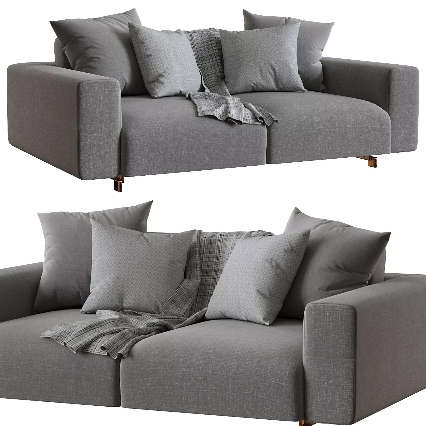 Ditre Italia  Bag sofa 3D model_0