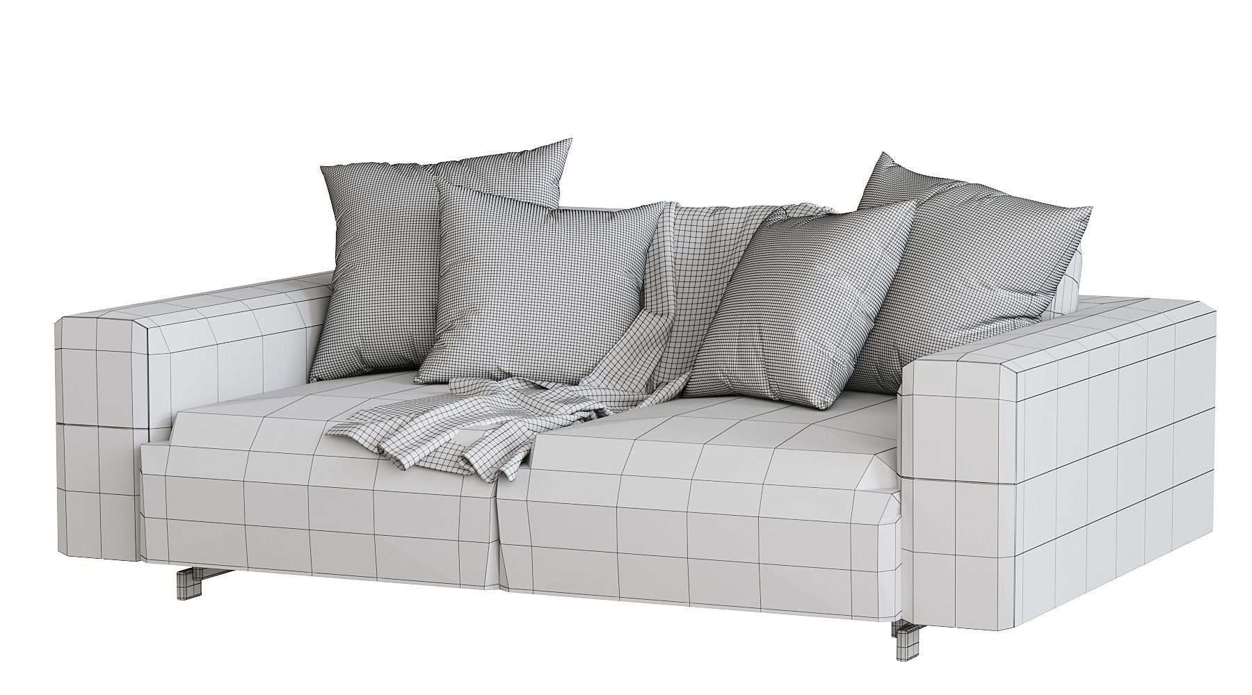 Ditre Italia  Bag sofa 3D model_12