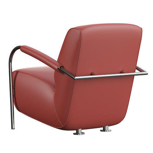 LX965 Armchair 3D model 4