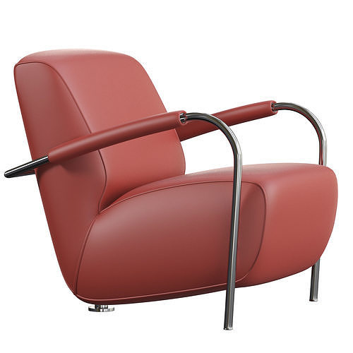 LX965 Armchair 3D model 3