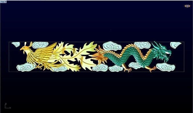 Dragon jewelry - Phoenix Jewelry - Dragon ring - Phoenix ring 3D print model