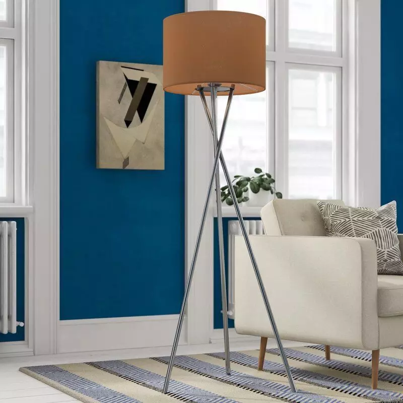 Sammy Tripod Floor Light Lamp - 3 Colour 3D model