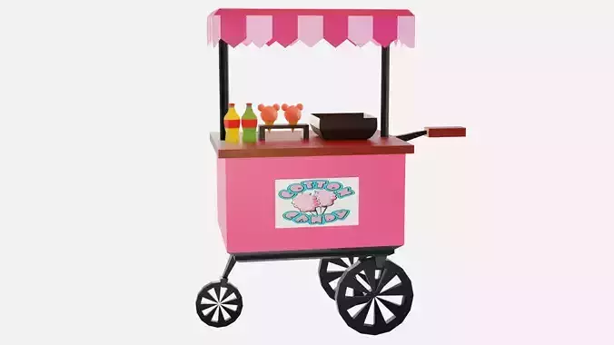 Cotton Candy Cart