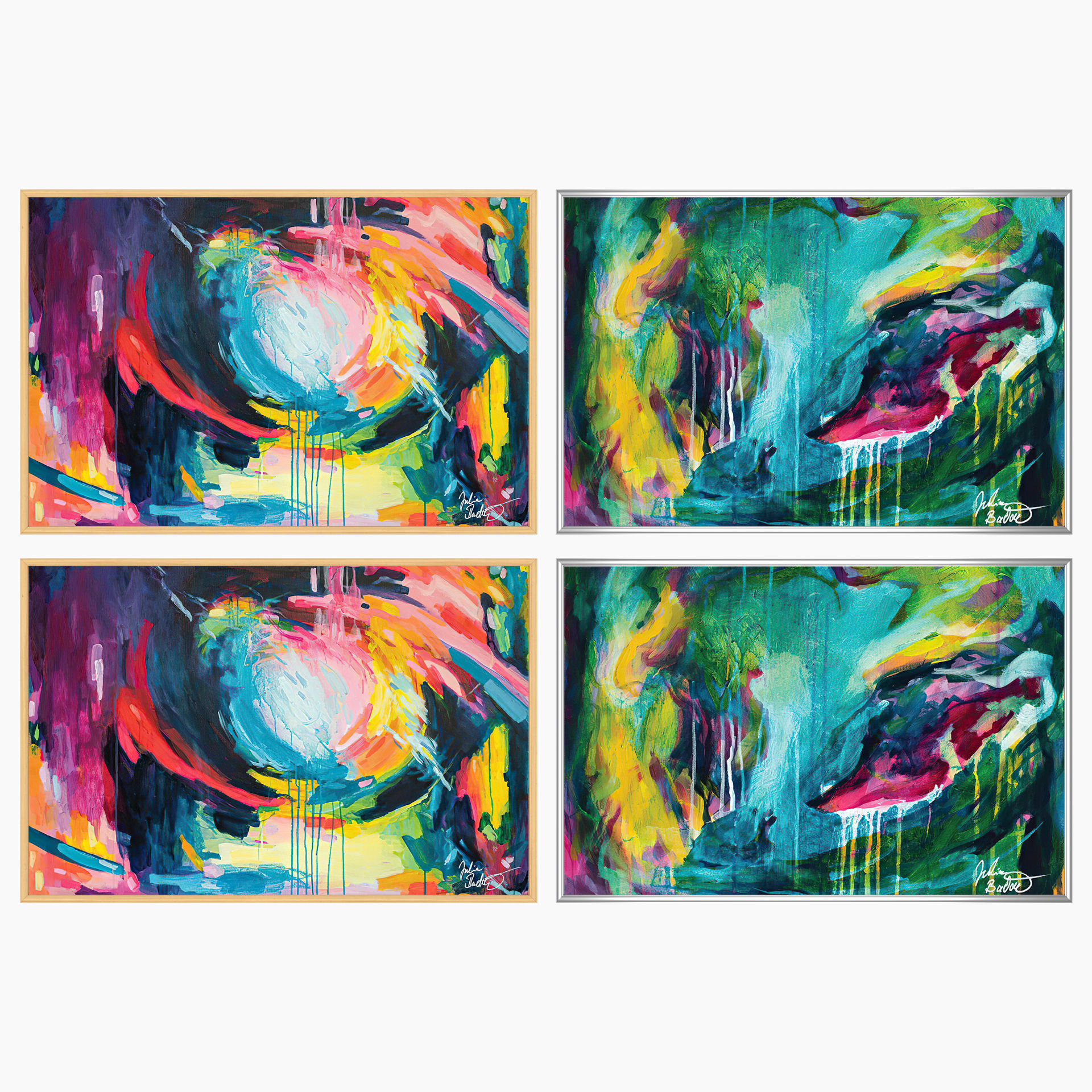 Wall Art Set 3515 3D model_2