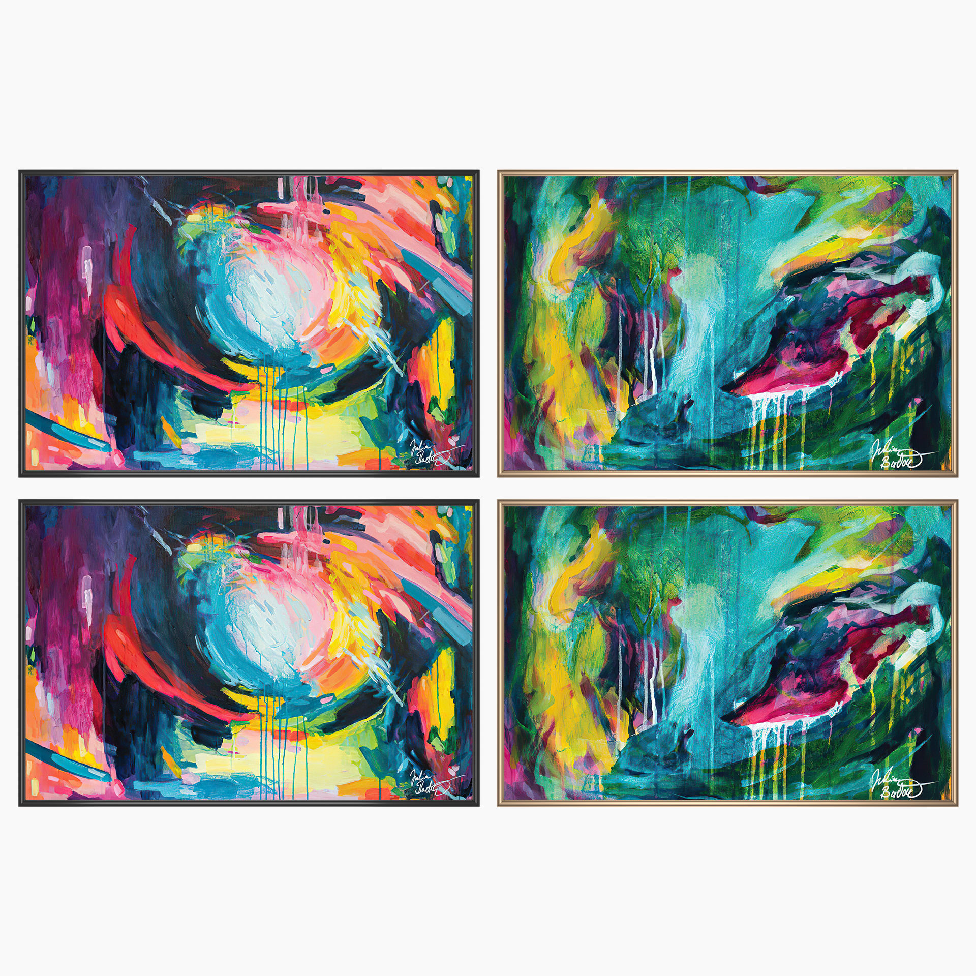 Wall Art Set 3515 3D model_1