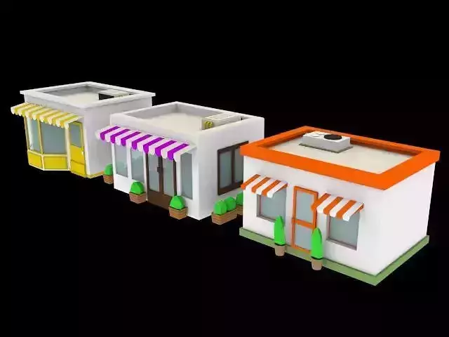 Anim Shops for Games AR VR Environments