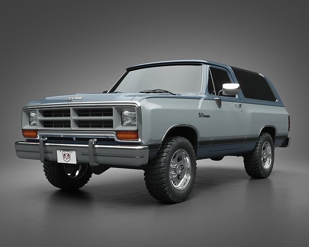 1990 Dodge RamCharger 3D model