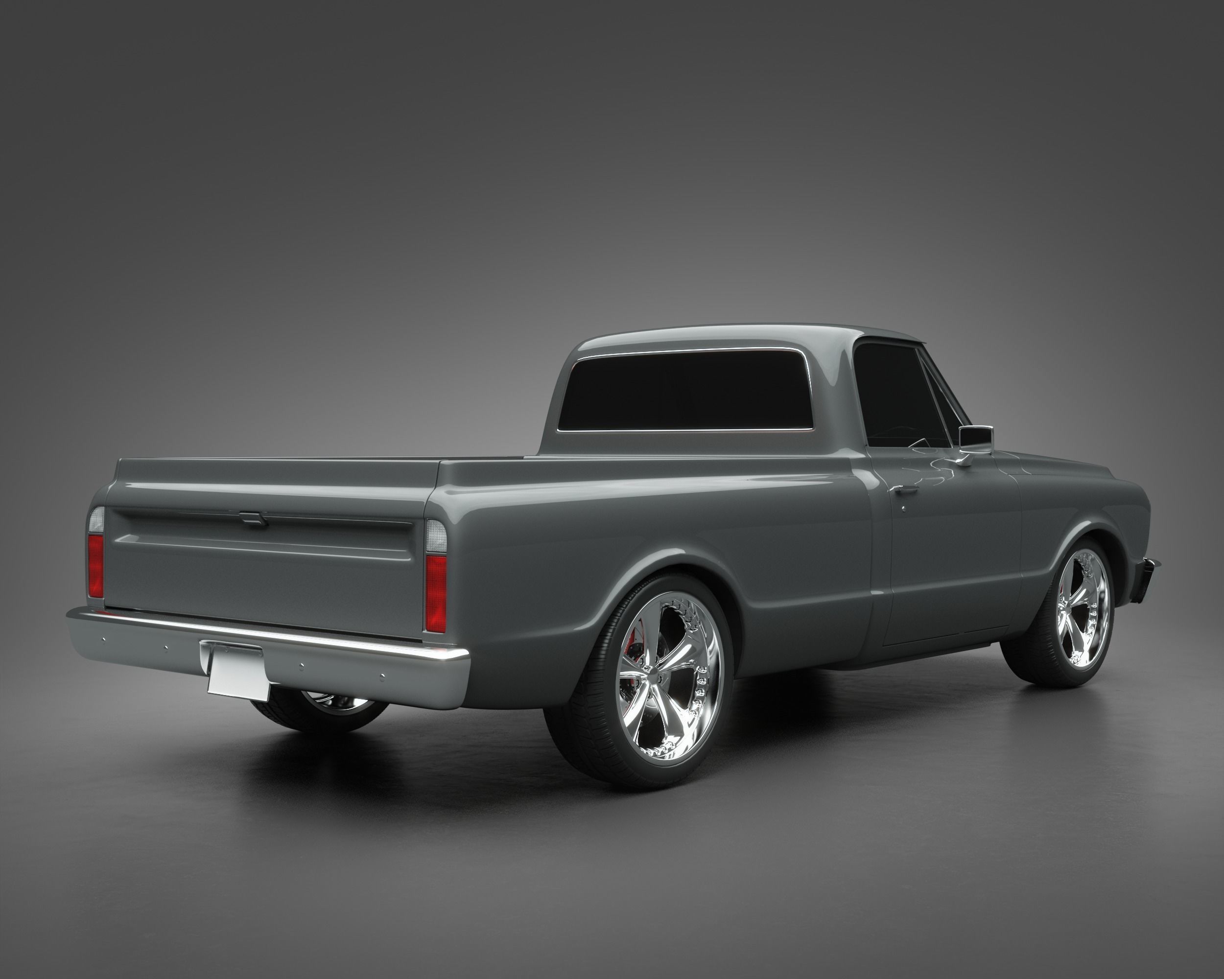 1972 Chevrolet Truck 3D model_1