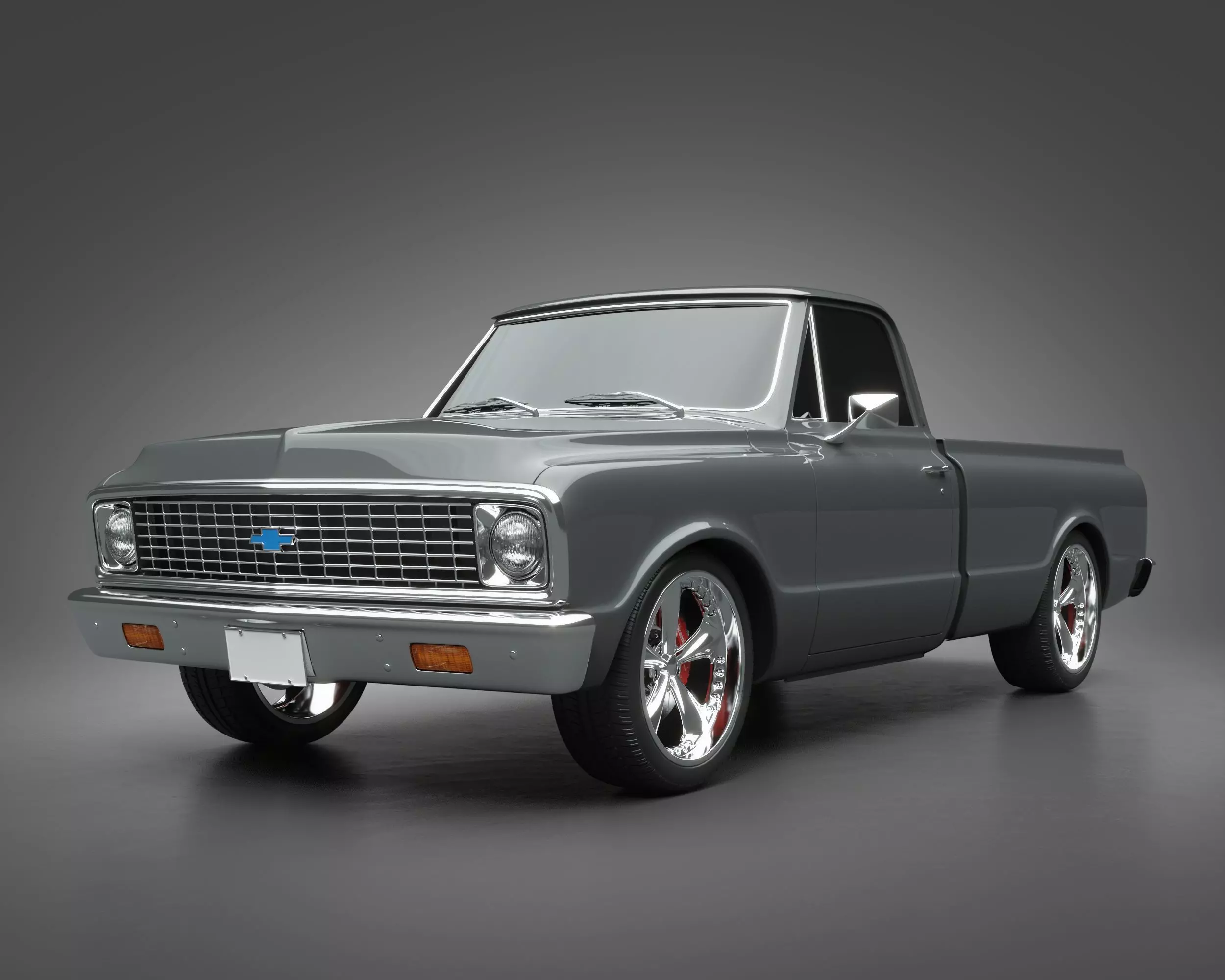 1972 Chevrolet Truck 3D model_0