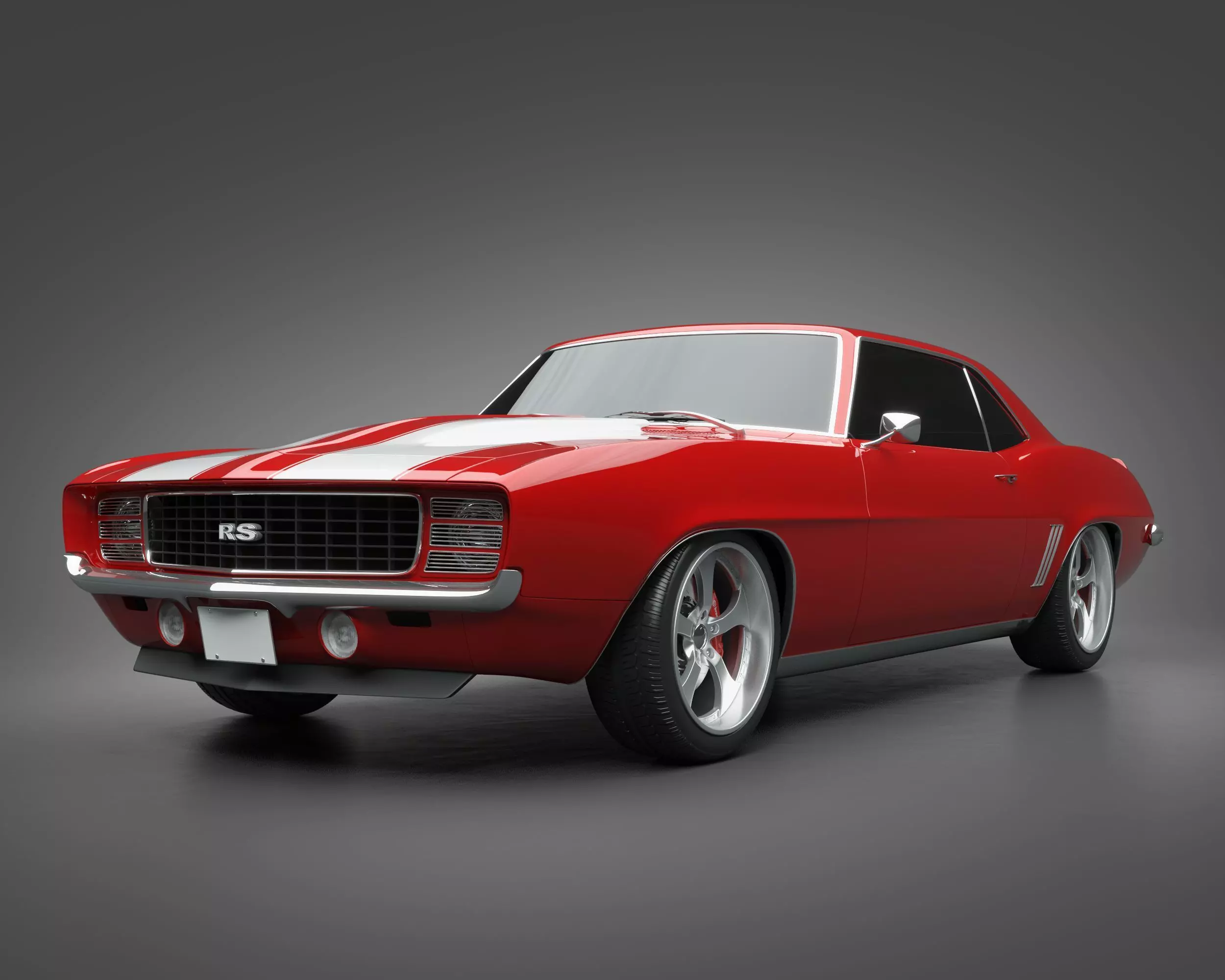 1969 Chevrolet Camaro RS 3D model_0