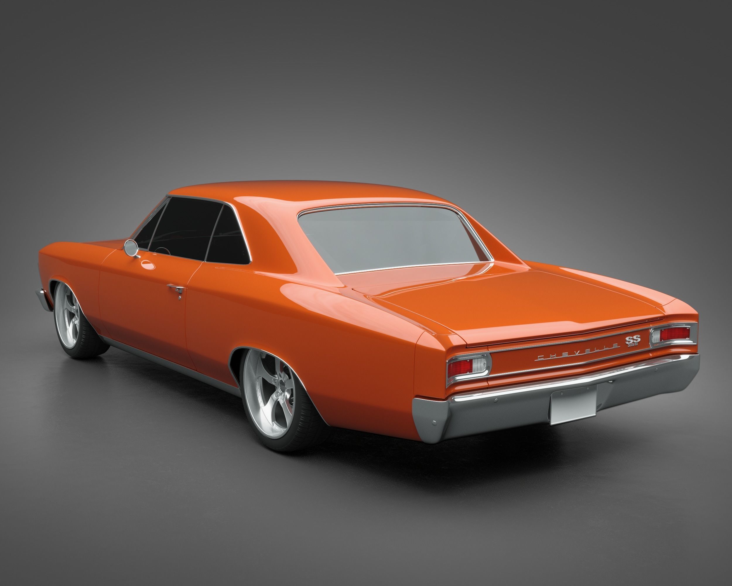 1966 Chevrolet Chevelle SS 3D model_6