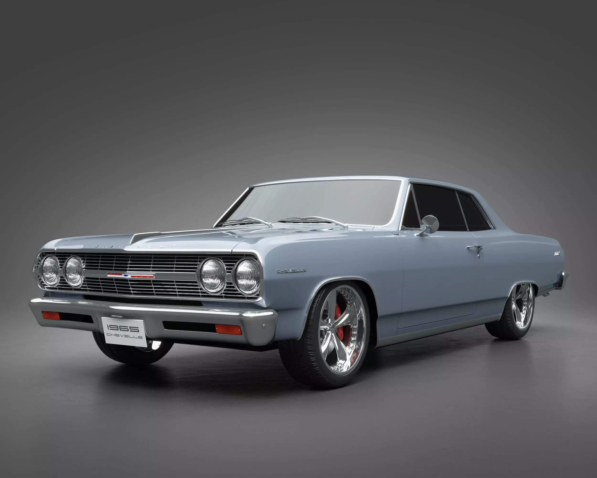 1965 Chevrolet Chevelle Malibu SS 3D model_0