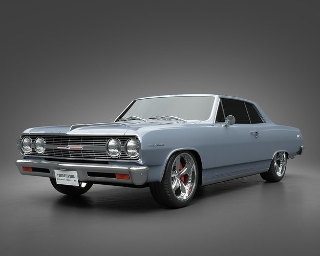 1965 Chevrolet Chevelle Malibu SS 3D model