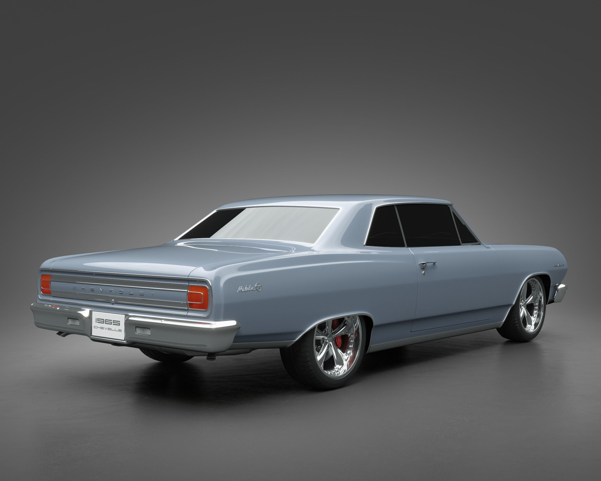 1965 Chevrolet Chevelle Malibu SS 3D model_1