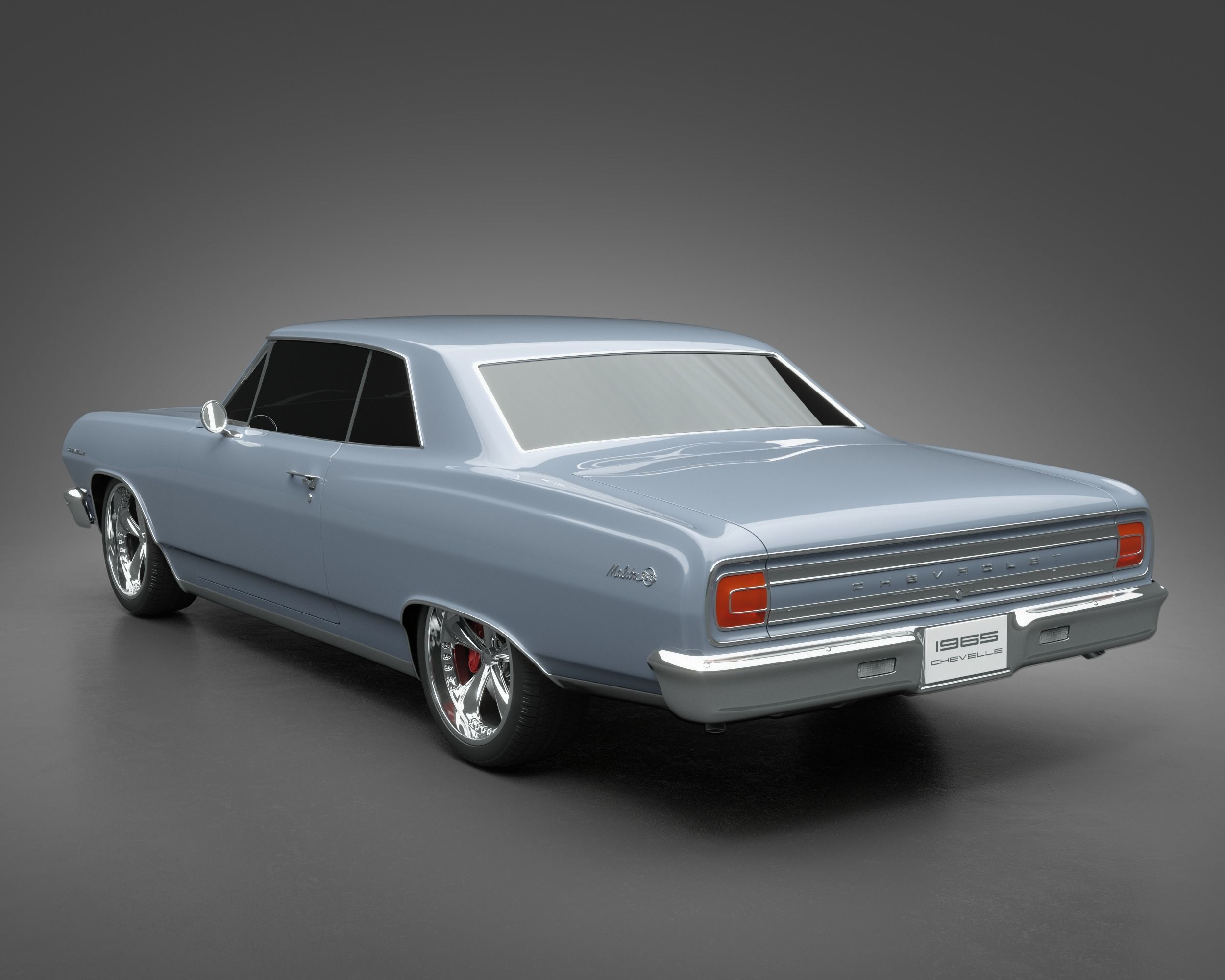 1965 Chevrolet Chevelle Malibu SS 3D model_6