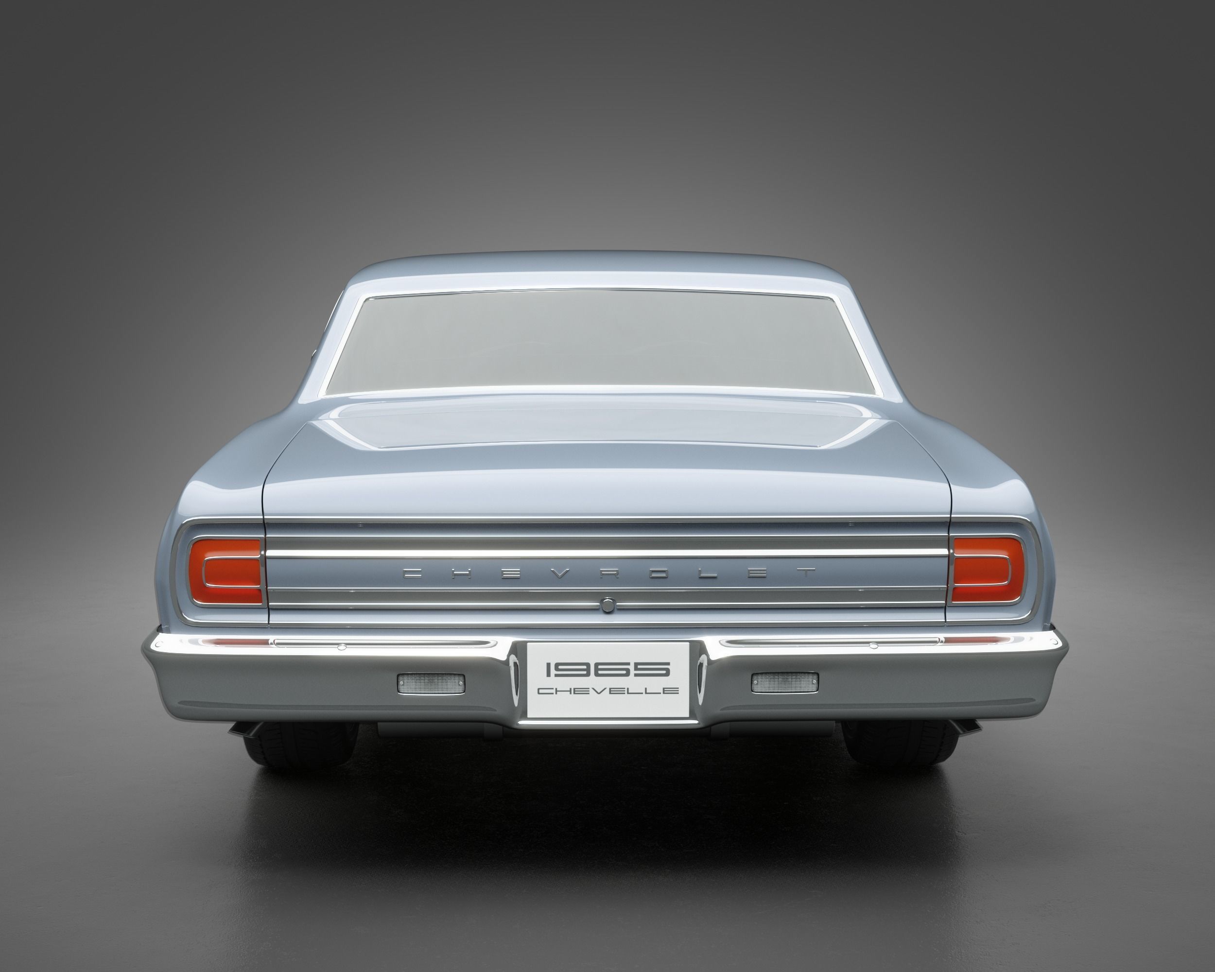 1965 Chevrolet Chevelle Malibu SS 3D model_3
