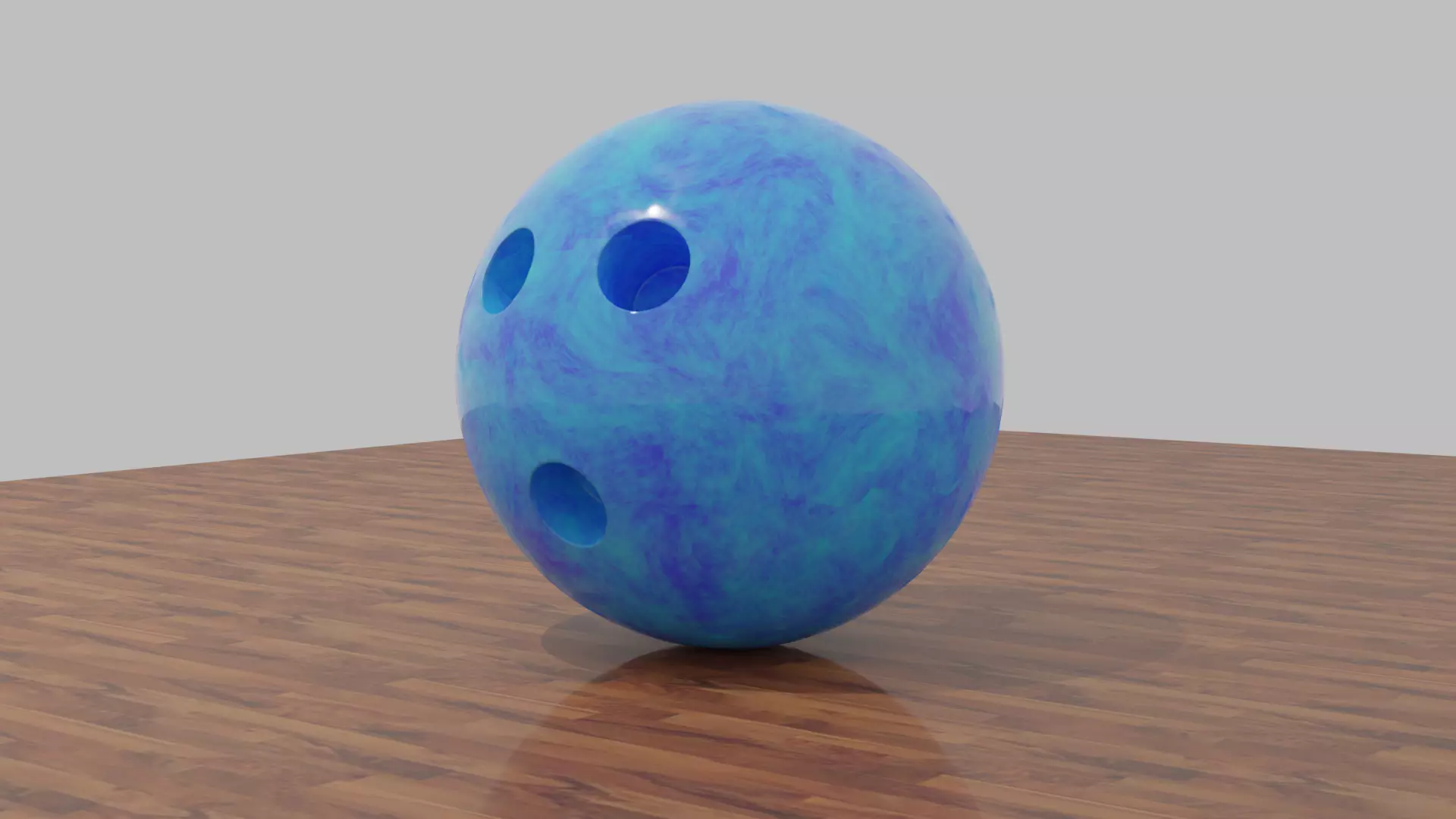 CUSTOM BOWLING BALL 3D model_0