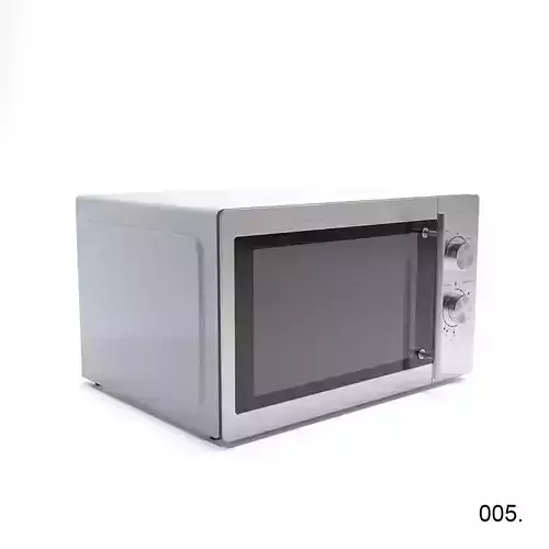 002 Kitchen Appliances 005 of 100 Microwaves Four micro ondes 3D model