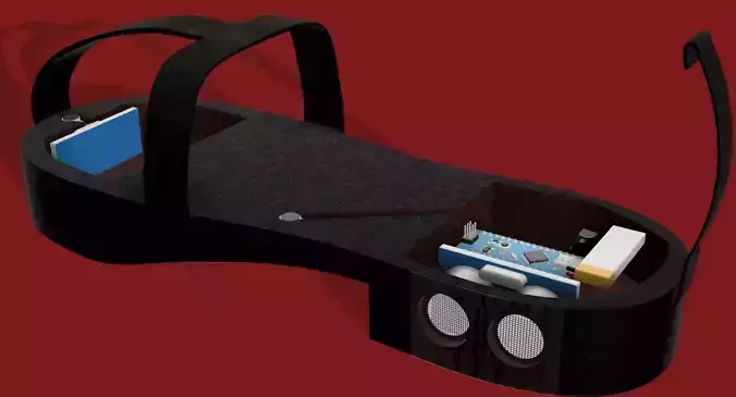 Shoe sole for the blind