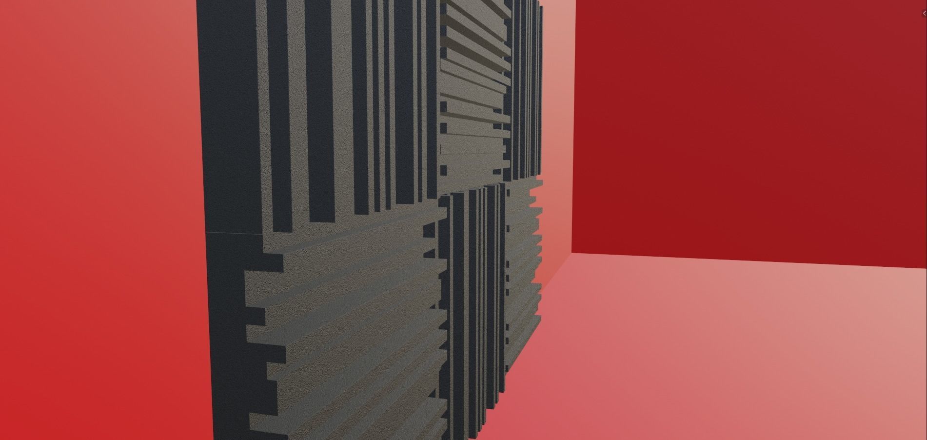 Acoustic Foams Free 3D model_2