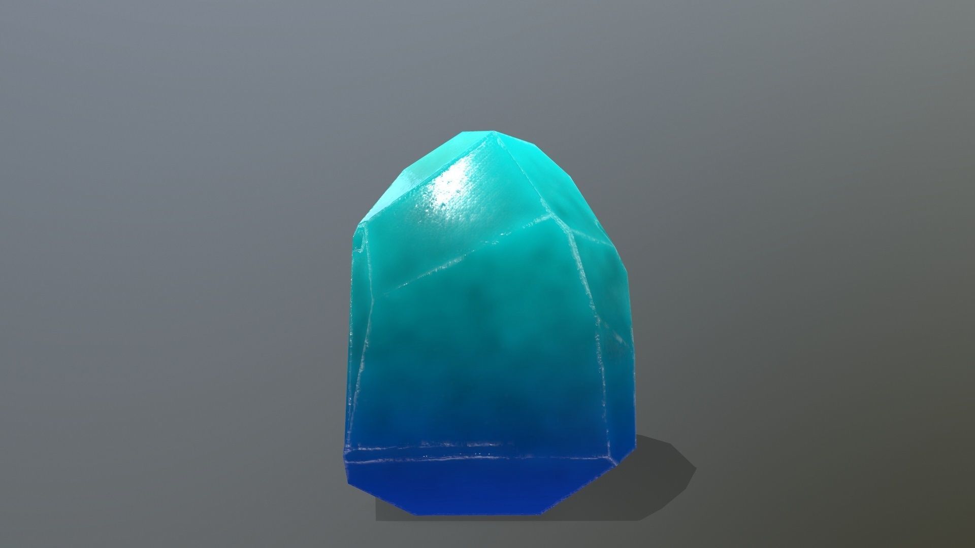 Crystal Set sword Low-poly 3D model_14