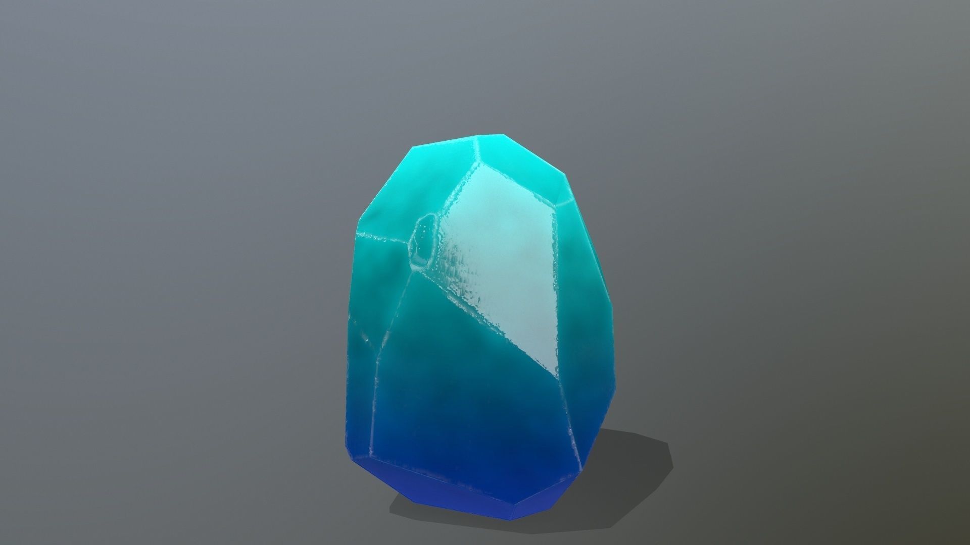 Crystal Set sword Low-poly 3D model_15