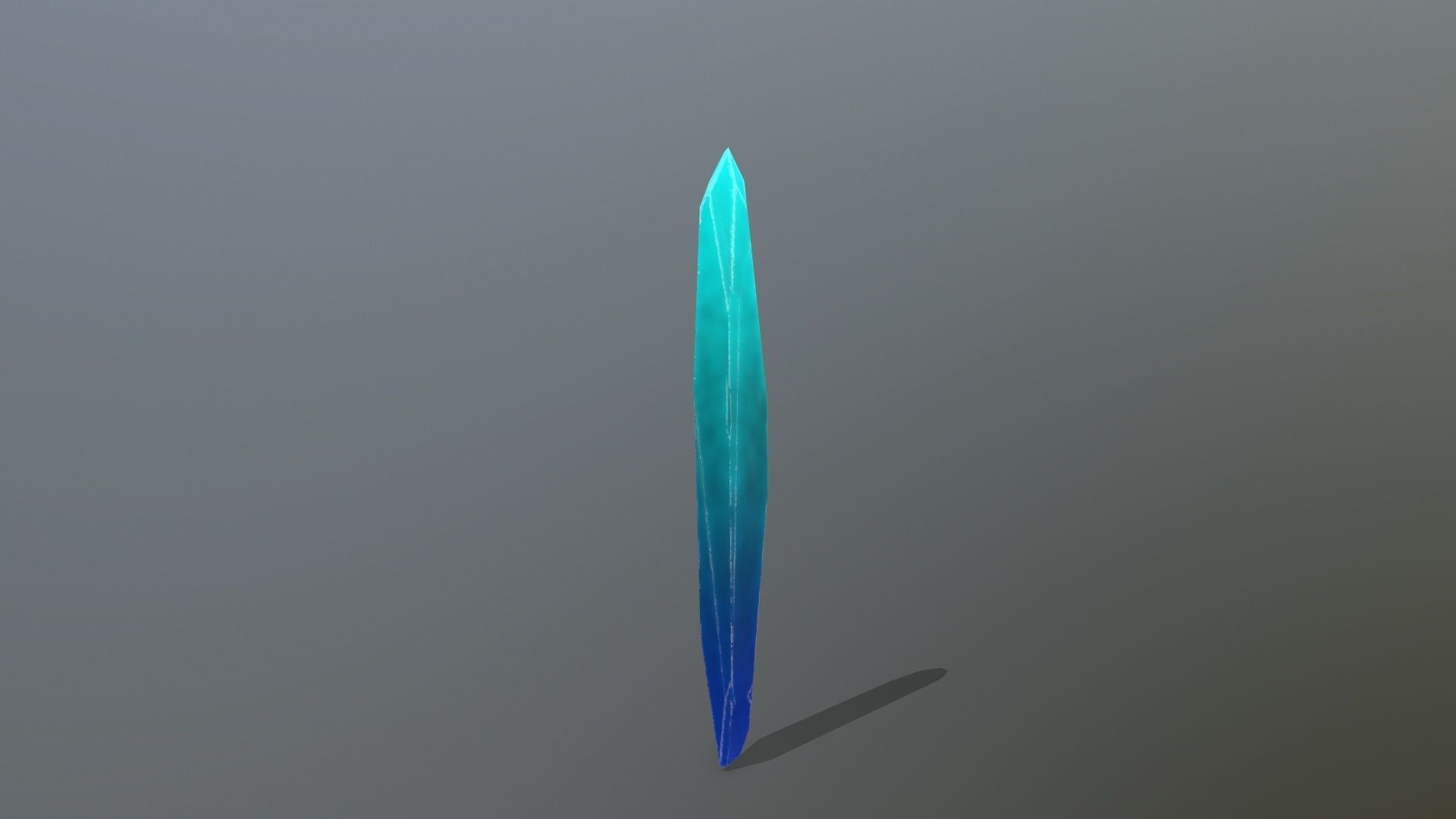 Crystal Set sword Low-poly 3D model_9