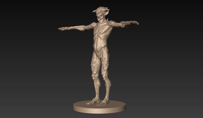 Demon Creature 03 3D model