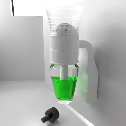 Fragrance Diffuser Plug with Bulb Half Liquid