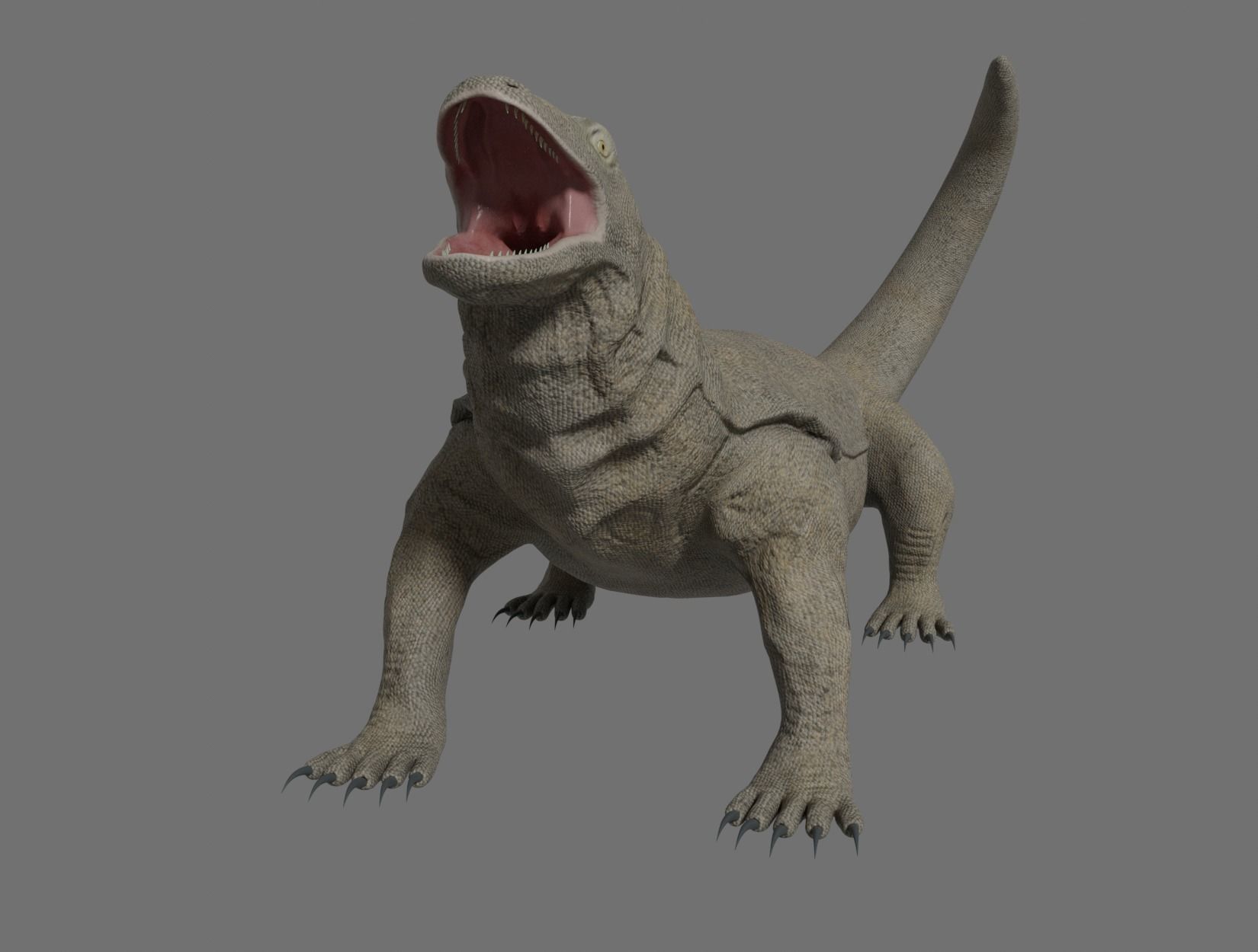 KOMODO DRAGON 3D model_3