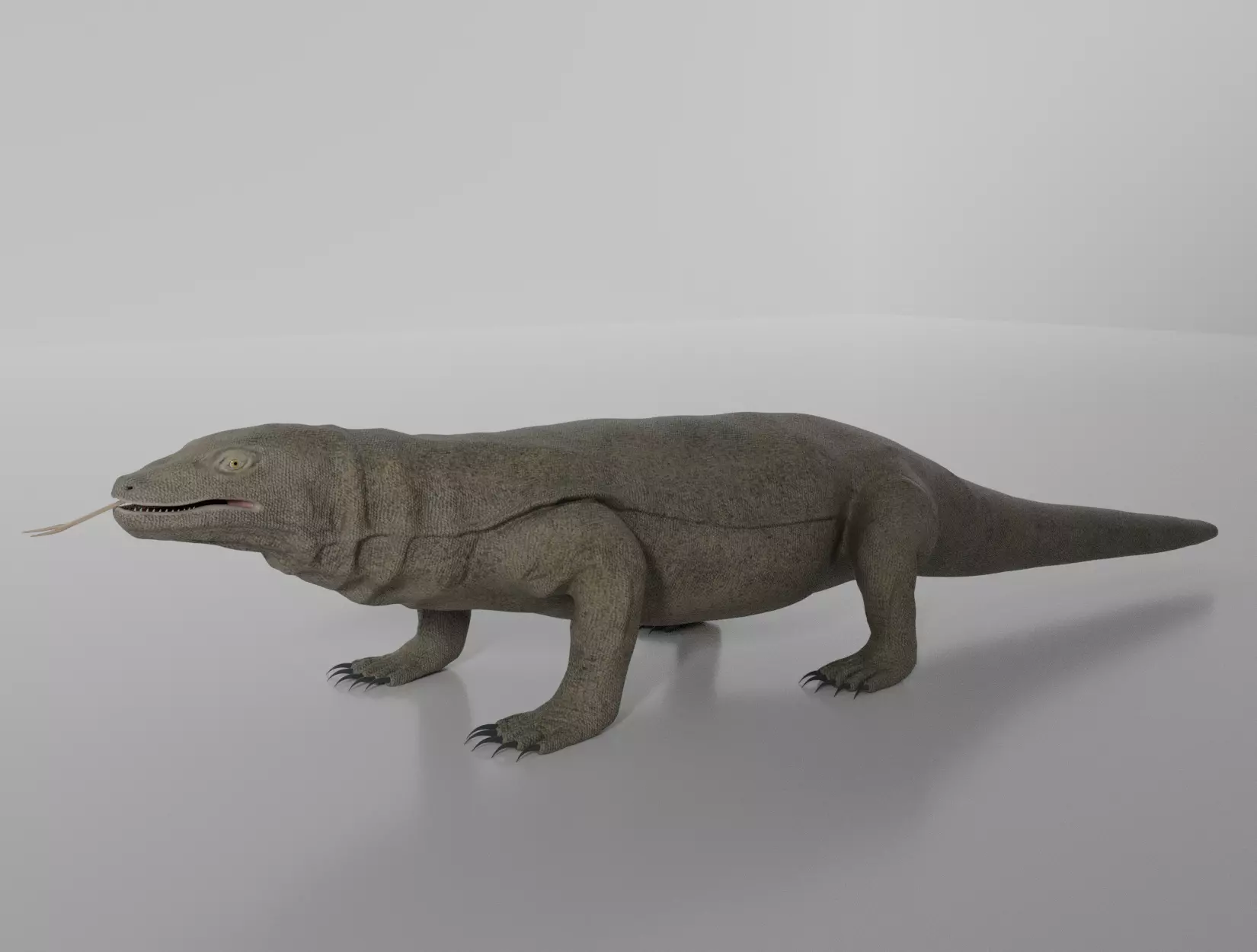 KOMODO DRAGON 3D model_0