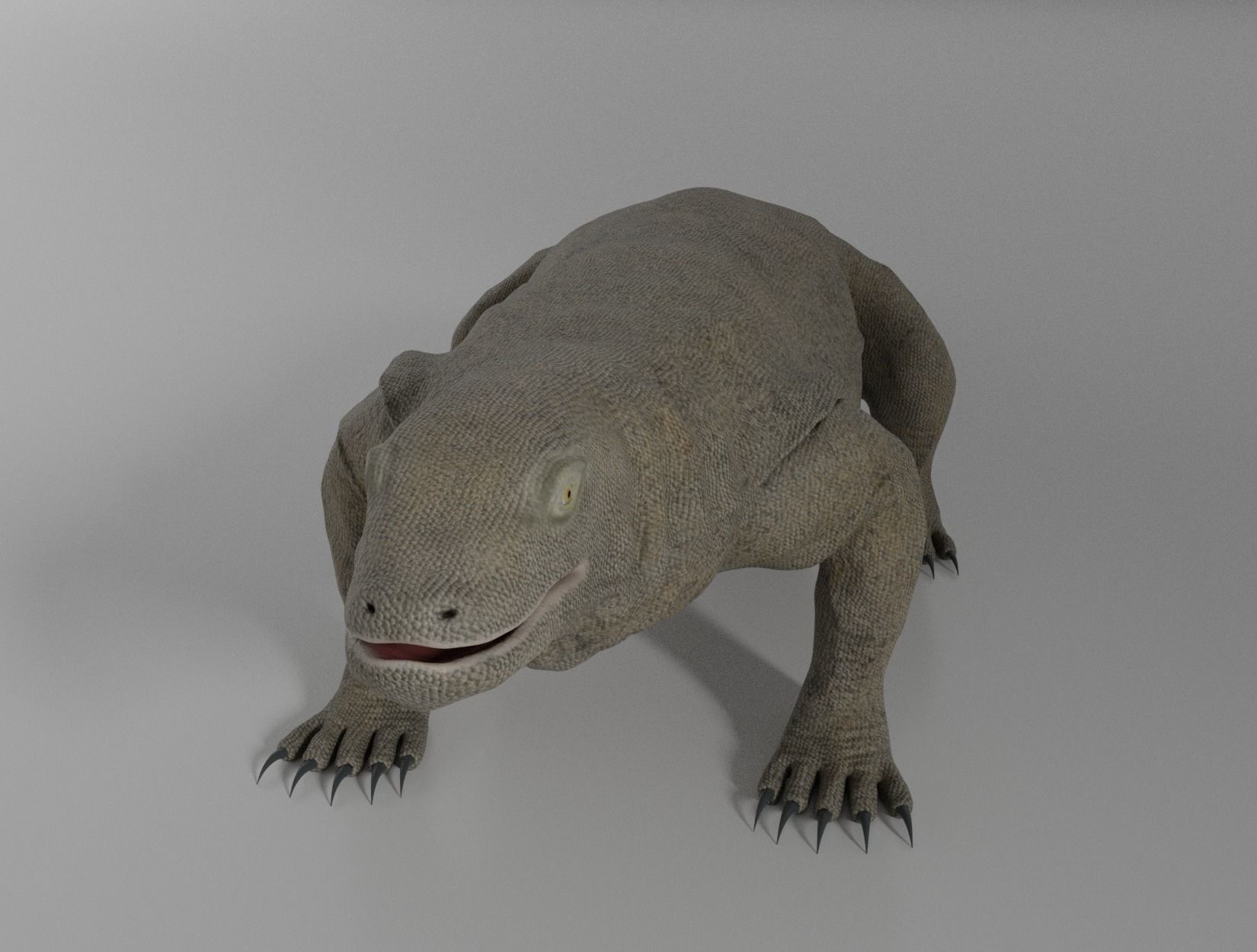 KOMODO DRAGON 3D model_11