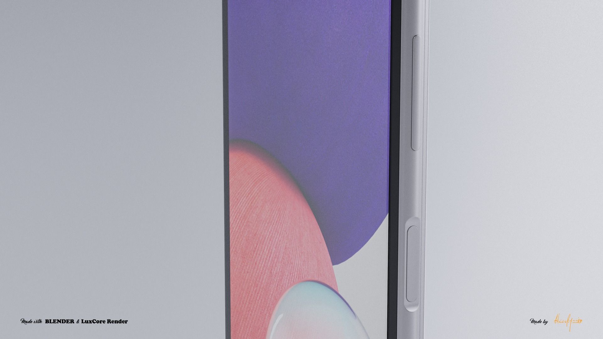 SAMSUNG GALAXY A22 5G 3D model_3