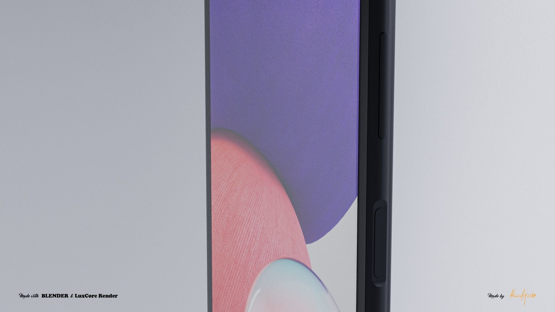 SAMSUNG GALAXY A22 5G 3D model_4