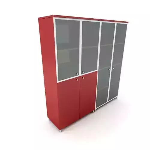 Red Storage Cabinet