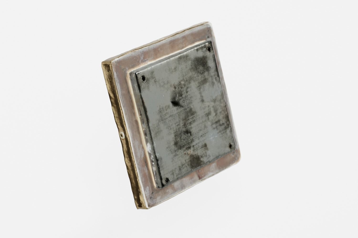 Brass Tea Box Engraved photogrammetry scan PBR 4K textures Low-poly 3D model_10