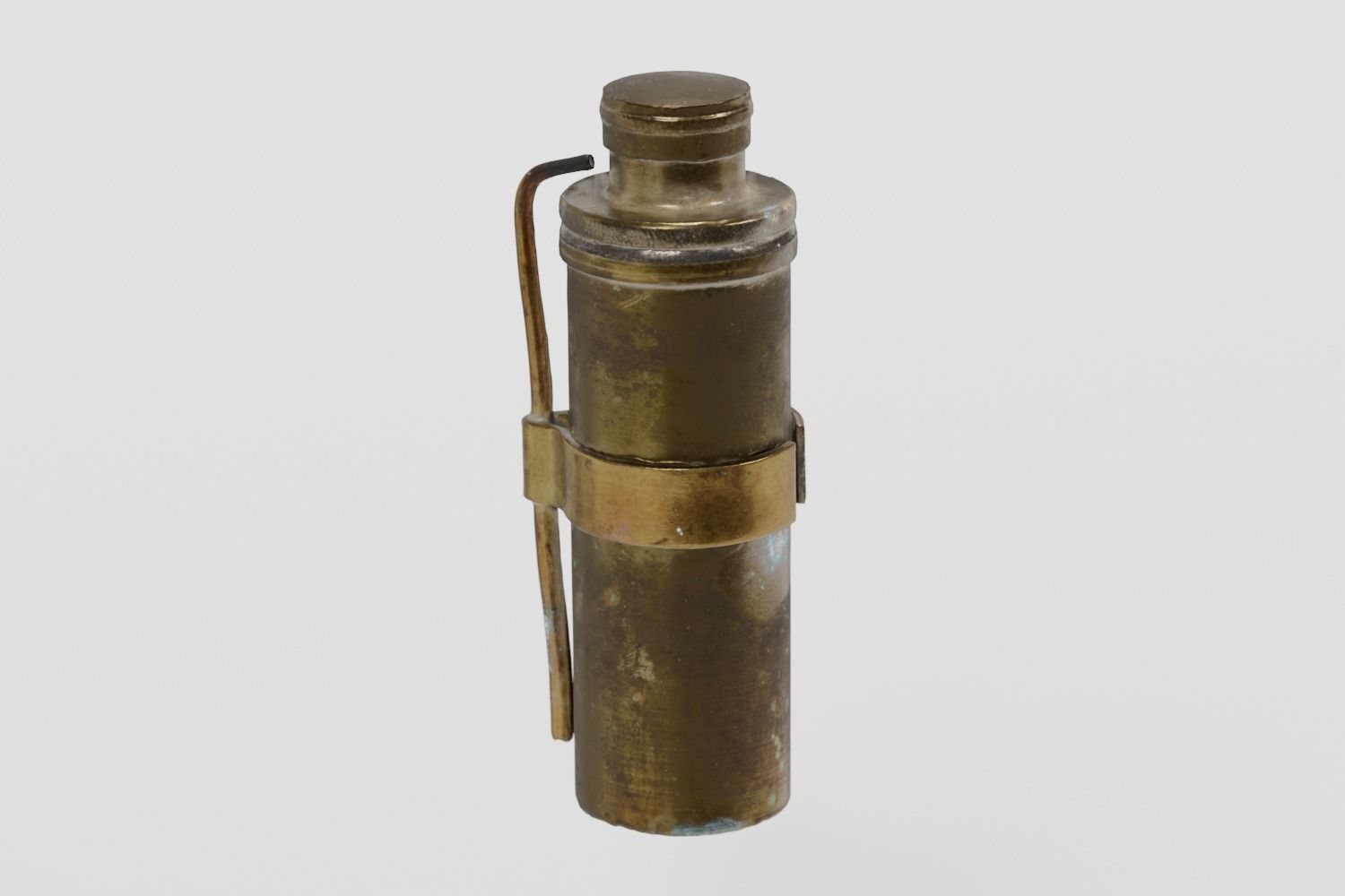 Brass Blowlamp Vintage photogrammetry scan PBR 4K textures Low-poly 3D model_2