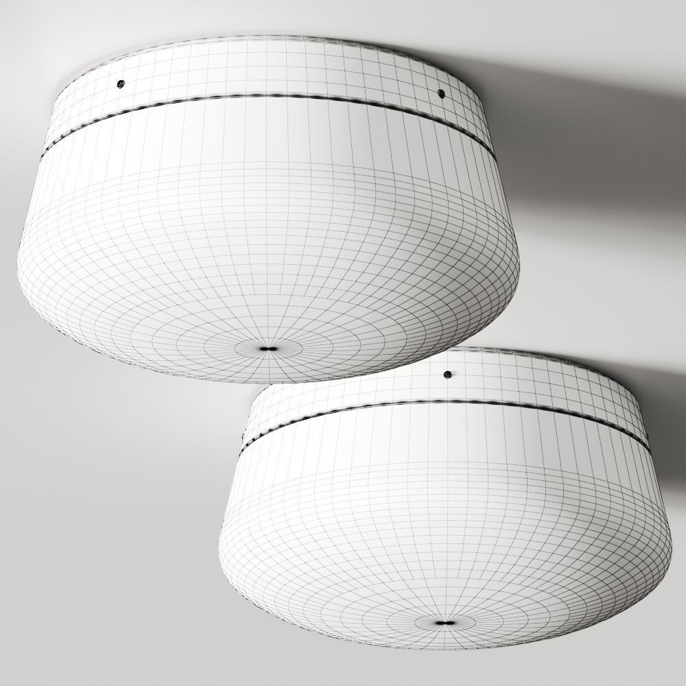 Dark Cup Cake Lucy Ceiling Lamp 3D model_1