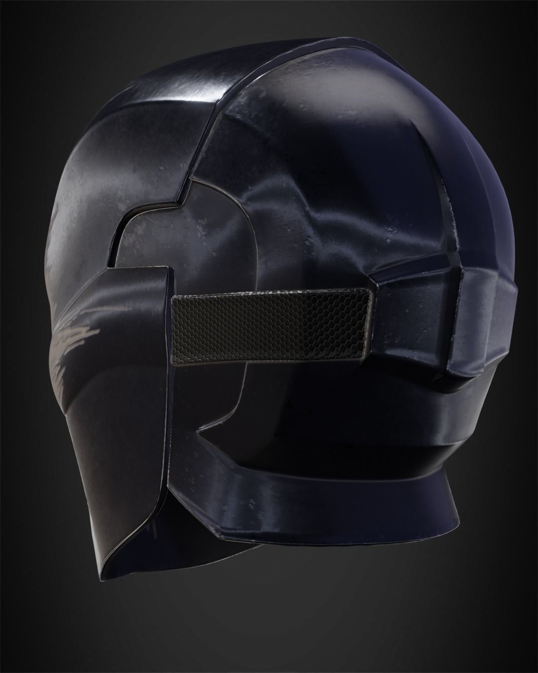 Crossbones Helmet for Cosplay 3D print model_7