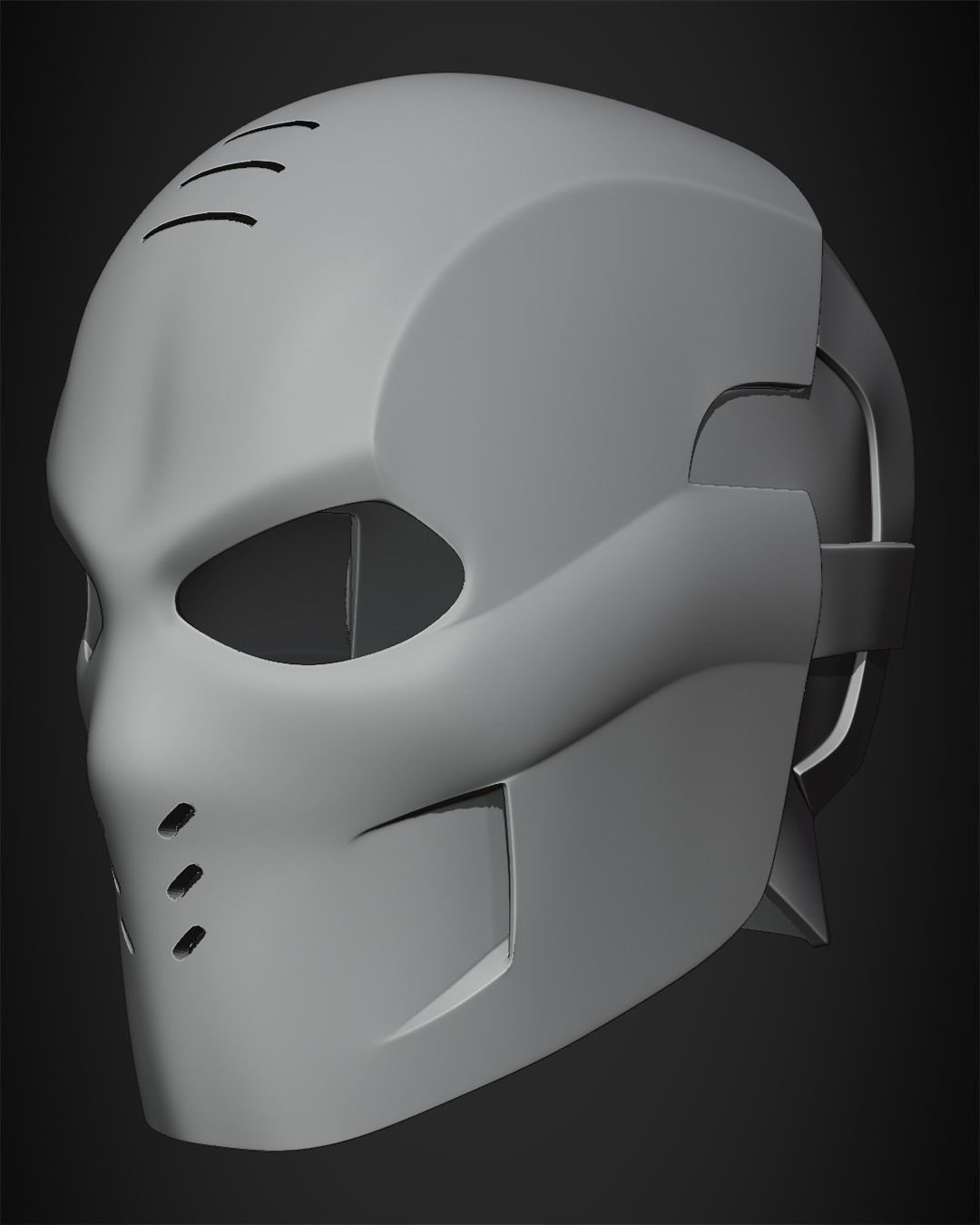 Crossbones Helmet for Cosplay 3D print model_12
