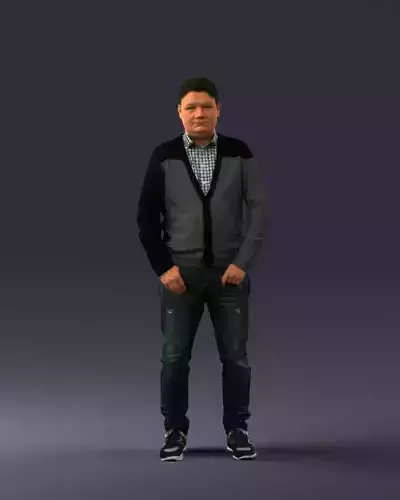 Man sneakers and sweater 0617