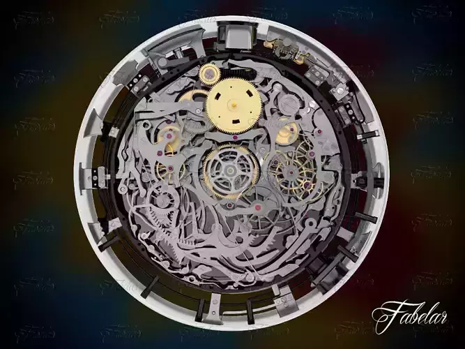 Watch inner workings of 3D model
