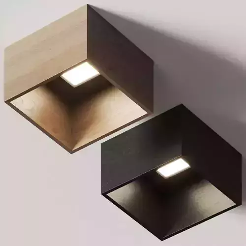 Garofoli Wood Ceiling Lamp