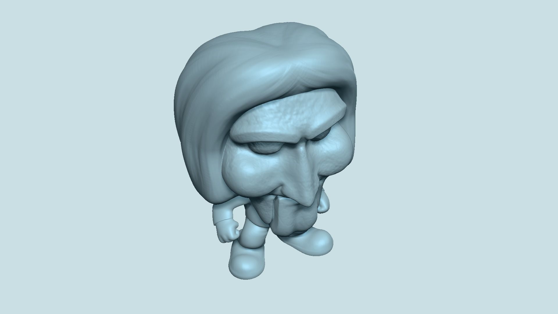 Jigsaw Chibi - Billy Saw - Funko Style 3D print model_12