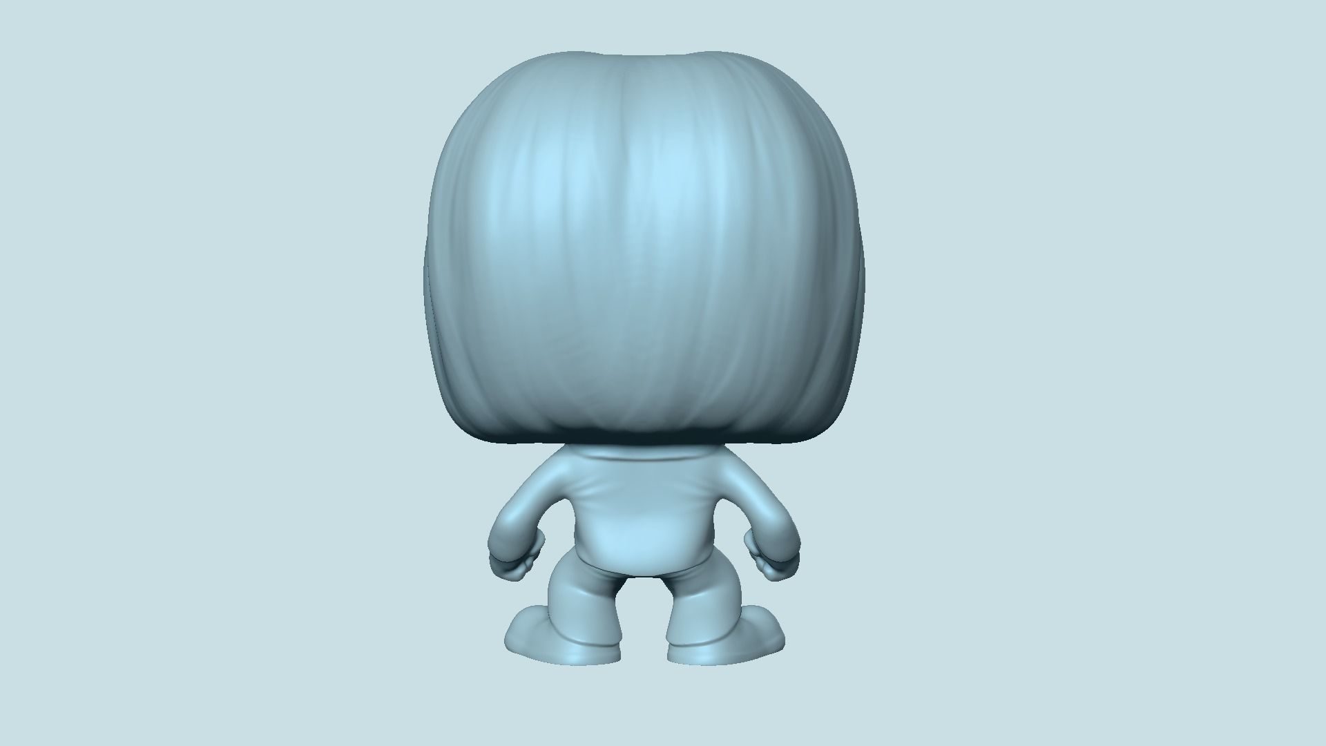 Jigsaw Chibi - Billy Saw - Funko Style 3D print model_11