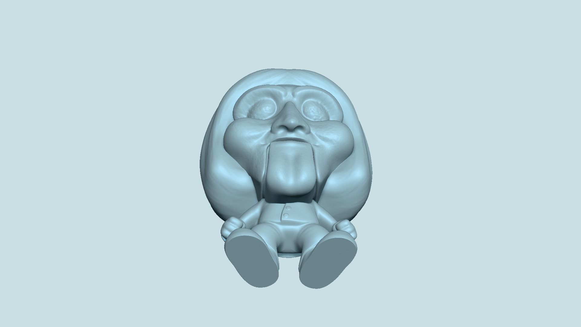Jigsaw Chibi - Billy Saw - Funko Style 3D print model_13