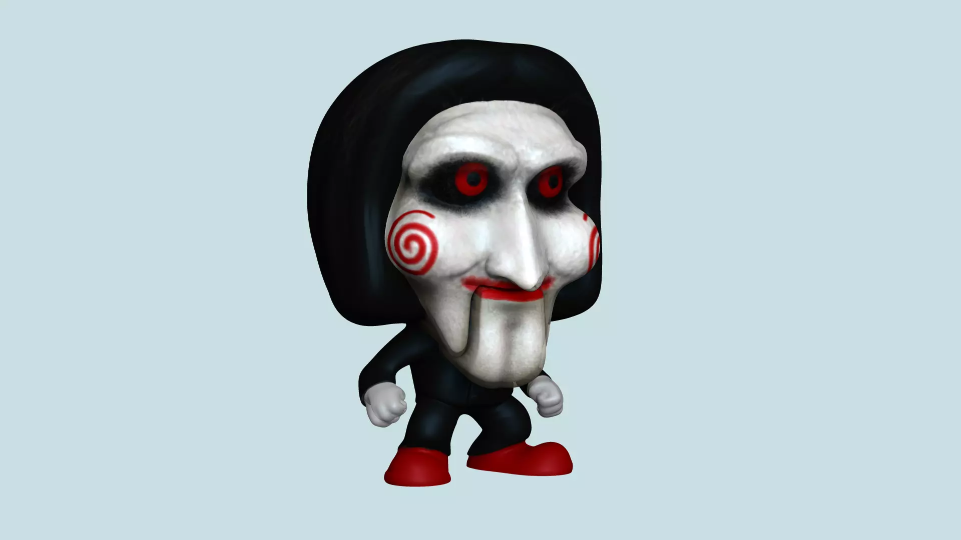 Jigsaw Chibi - Billy Saw - Funko Style 3D print model_0