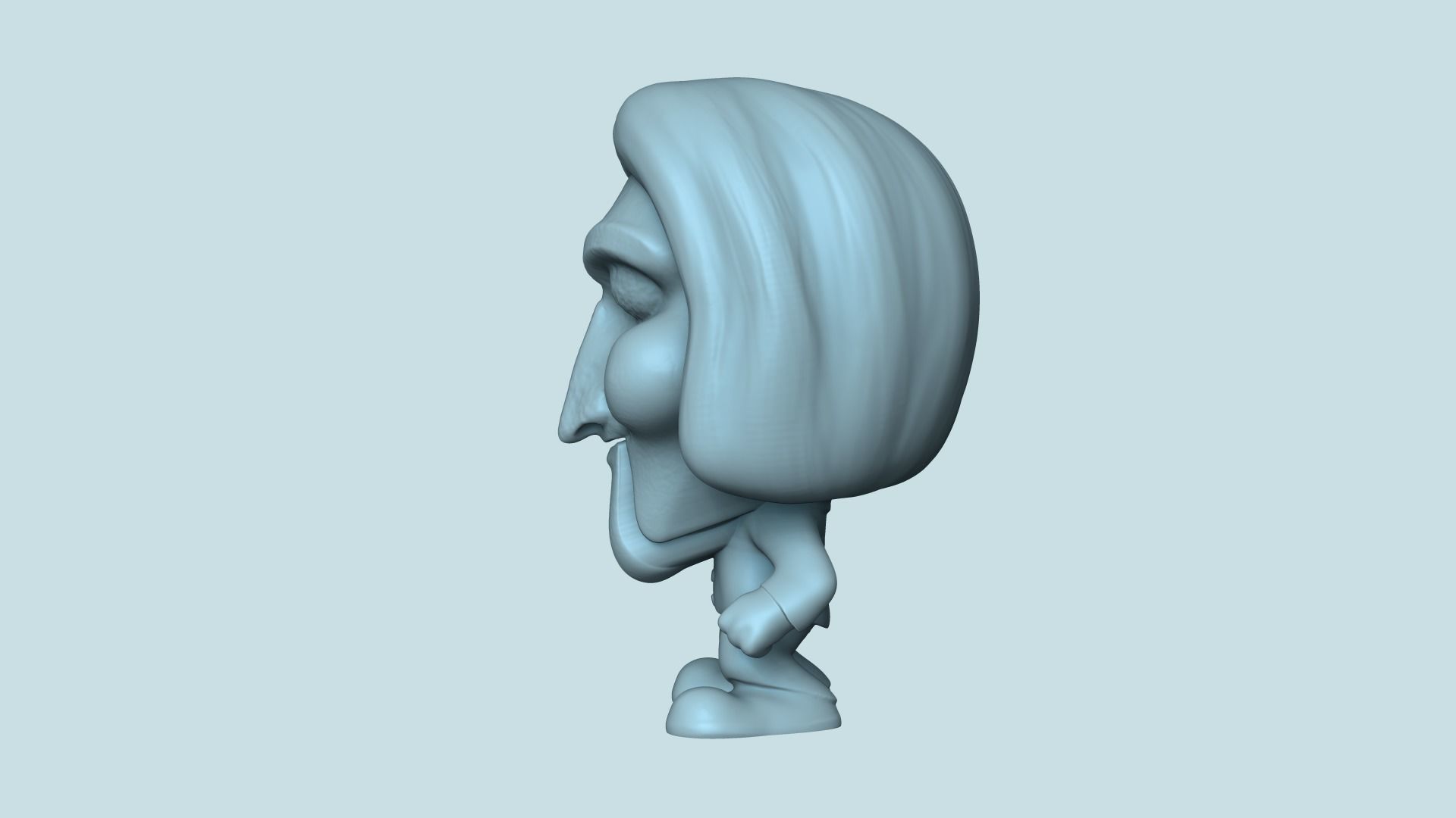 Jigsaw Chibi - Billy Saw - Funko Style 3D print model_9