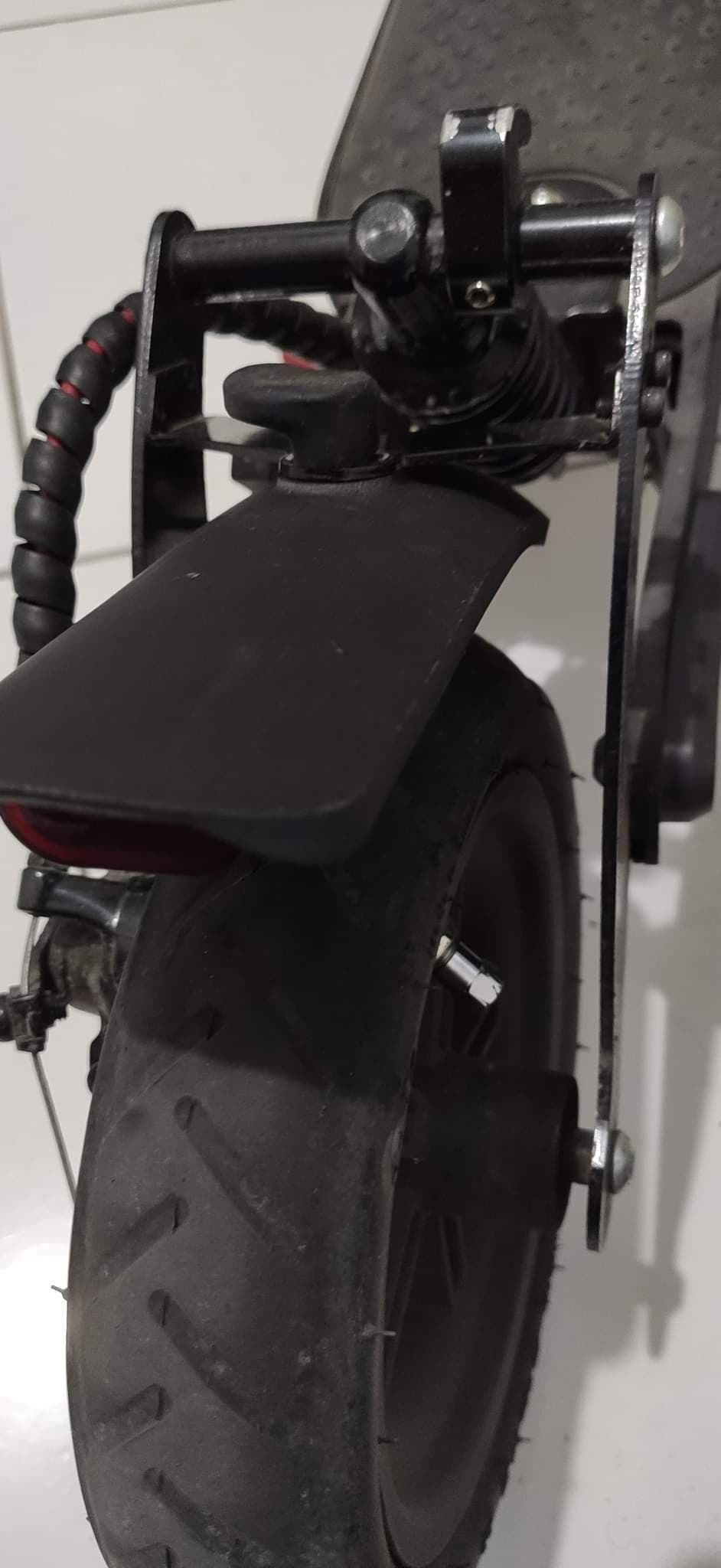 Sporty fender Non-pro and Pro with rear suspension 3D print model_4