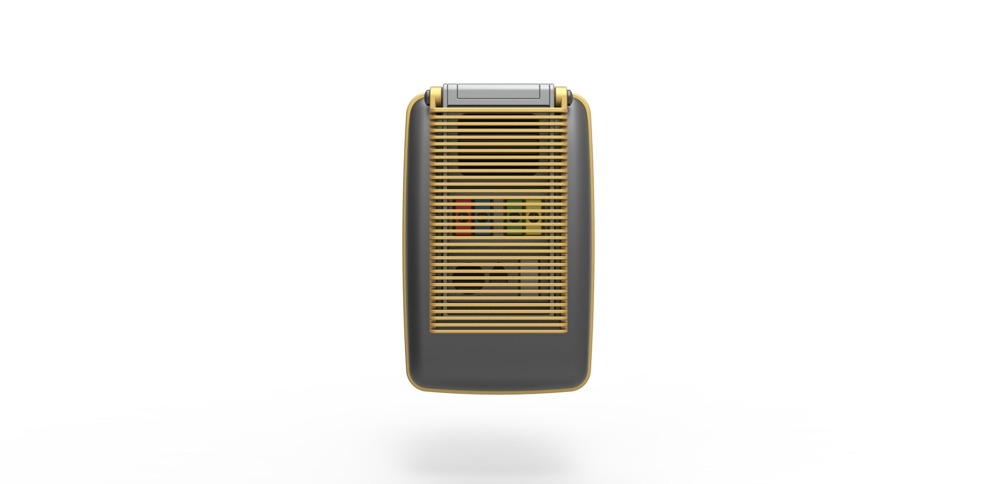 Communicator from the movie Star Trek Generations 1994 3D print model_8